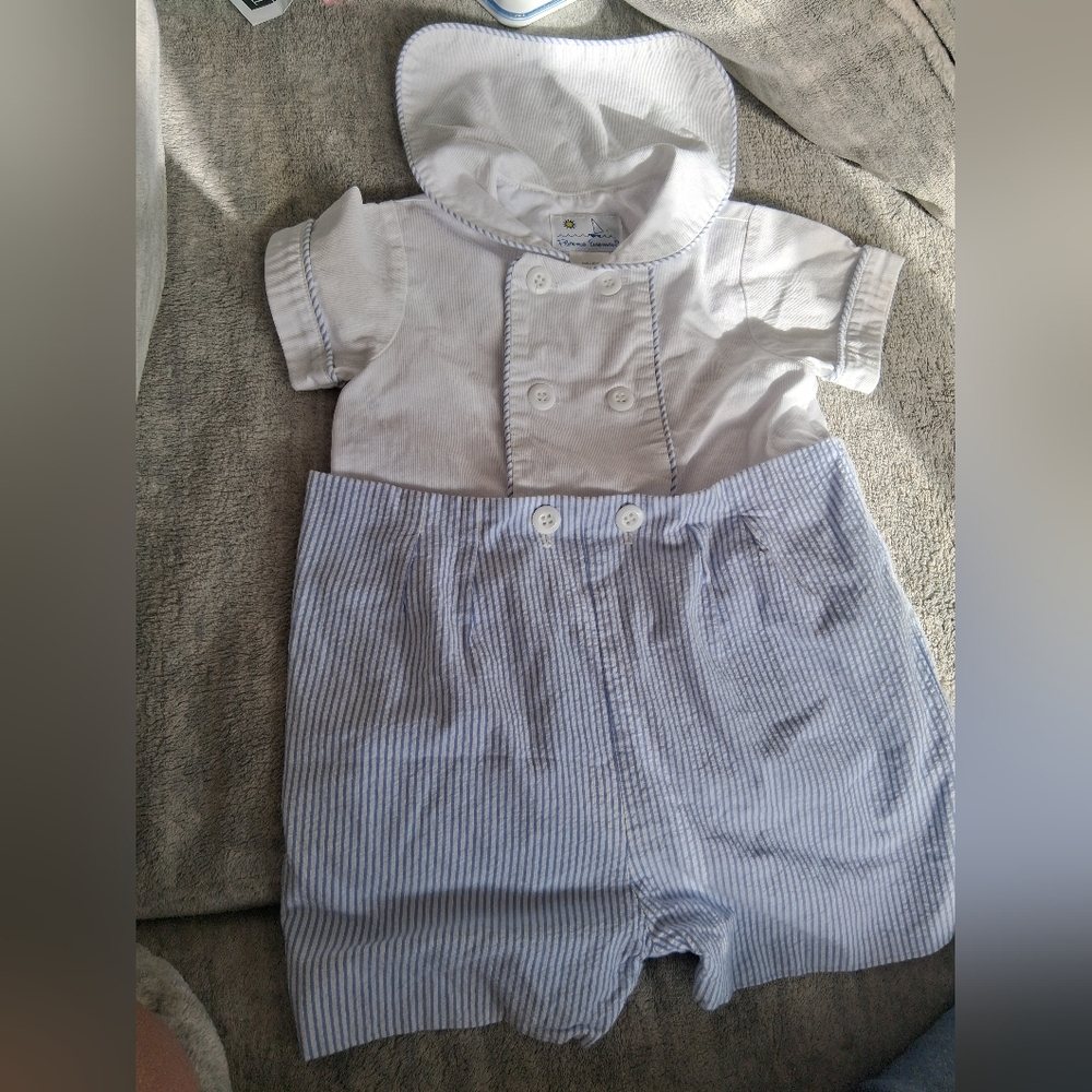 Florence Eiseman White Cotton Top